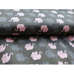 Jersey - Elephant Parade grau rosa